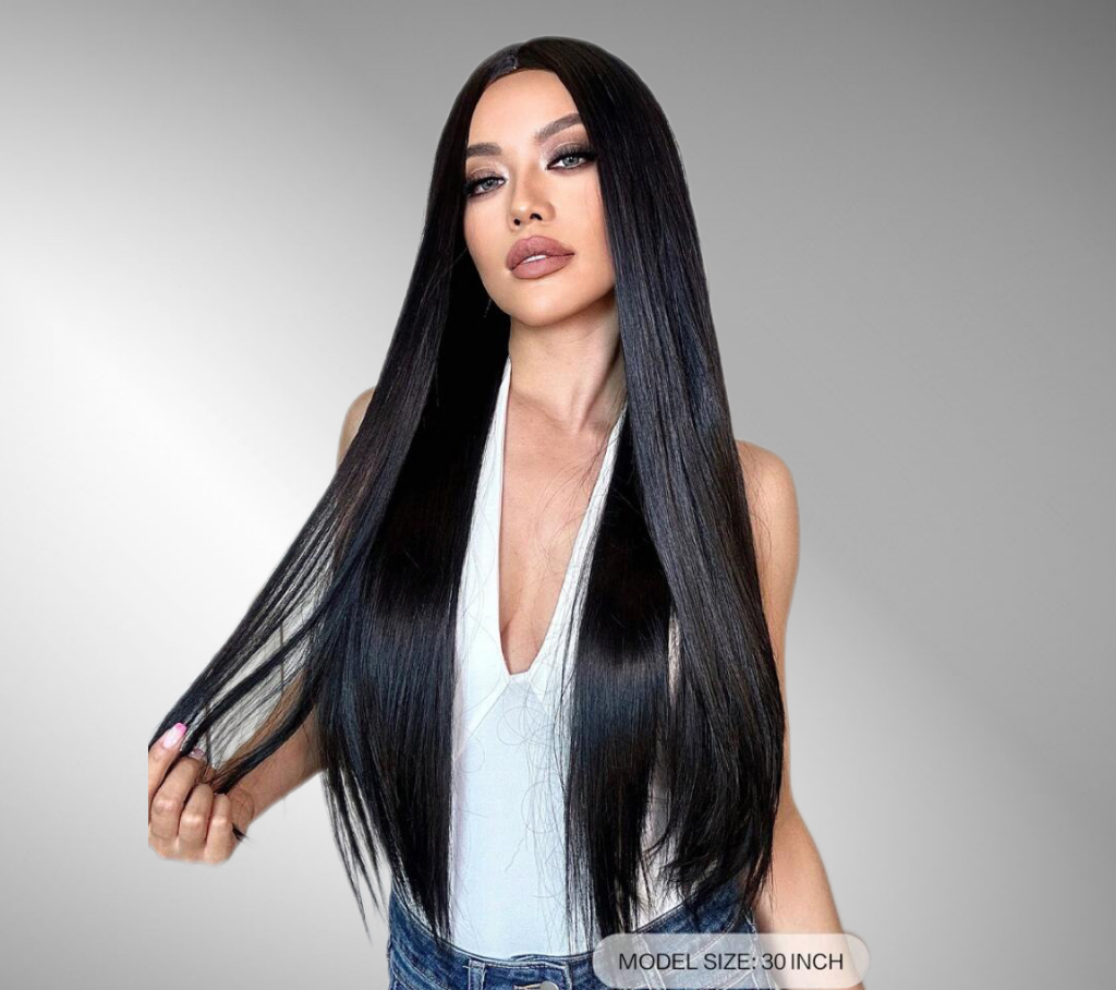 Long Black Wig