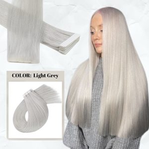 Invisible Tape Extensions Light Grey