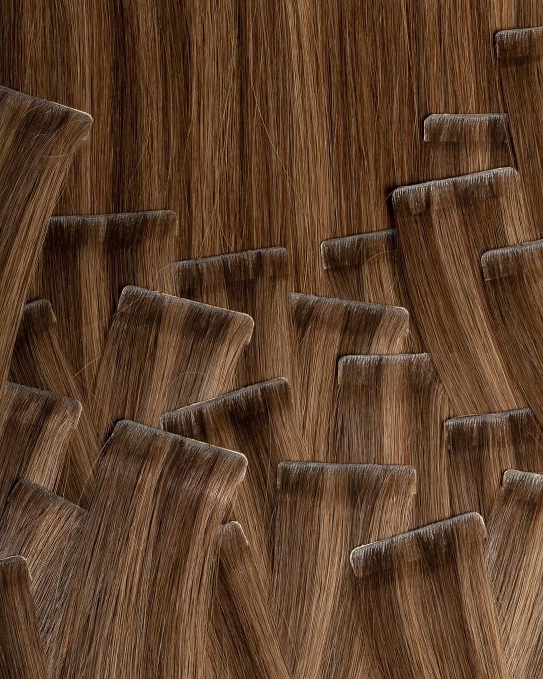 Invisible Tape Extensions #6 Natural Brown - Image 6