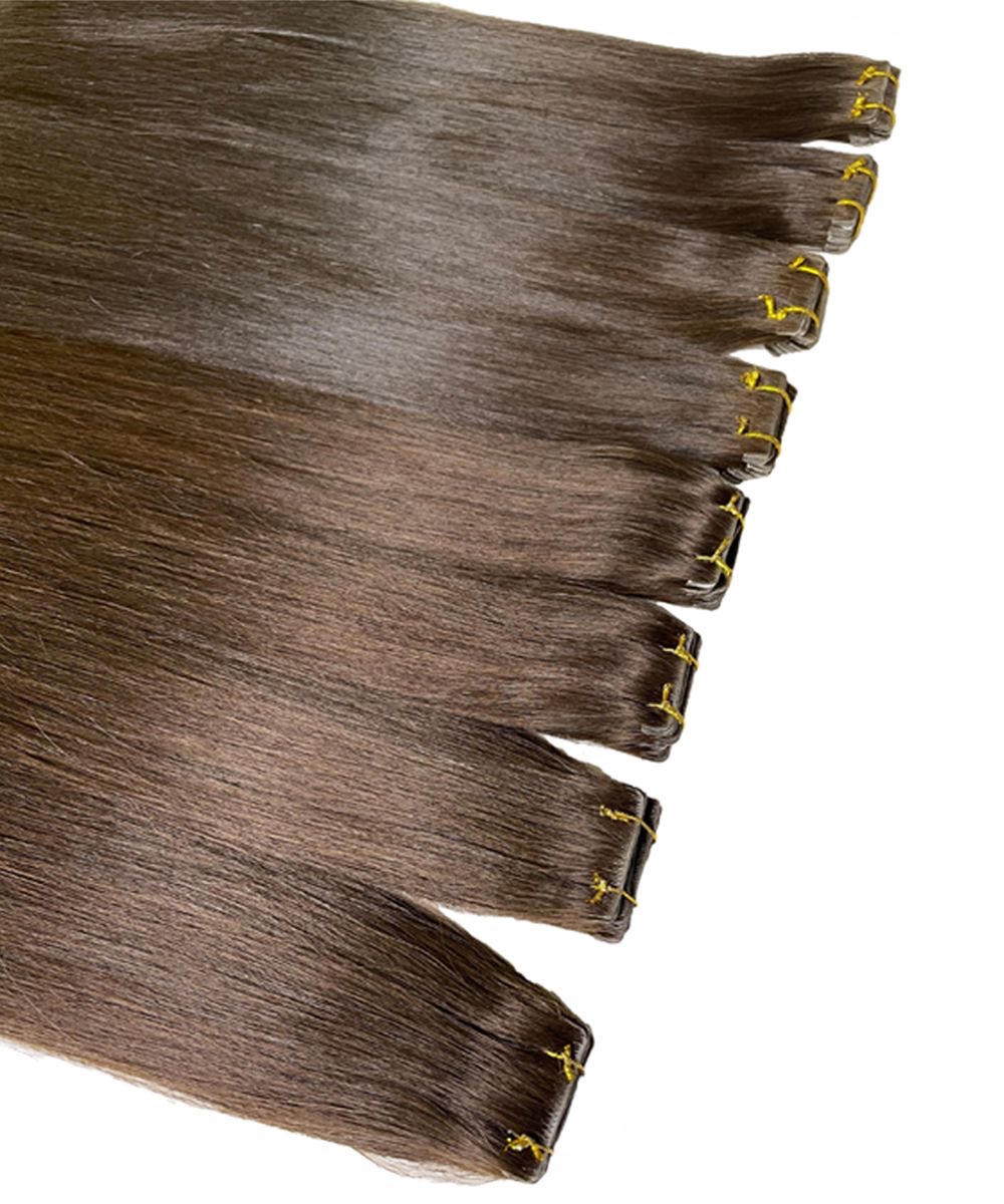 Invisible Tape Extensions #6 Natural Brown - Image 10
