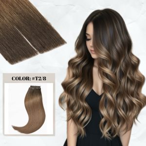 Invisible Tape Extensions Ombre #2/#8