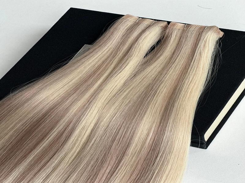 Invisible Tape Extensions Balayage #19/Silver - Image 5